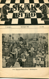1952 Ólympíumótið - kápumynd af Skákritinu
